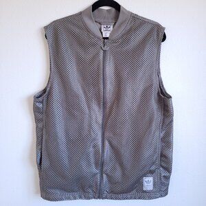 Men's Vintage Adidas gray vest